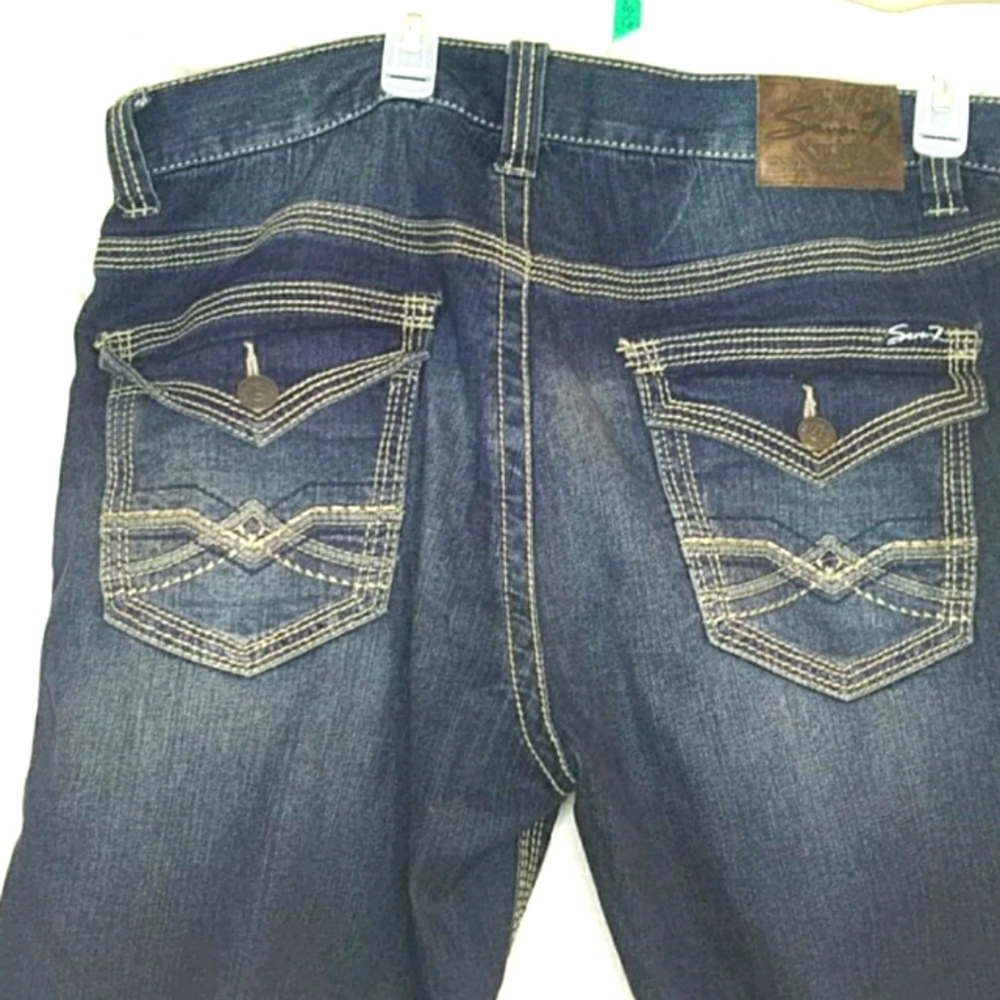 Seven7 blue jeans